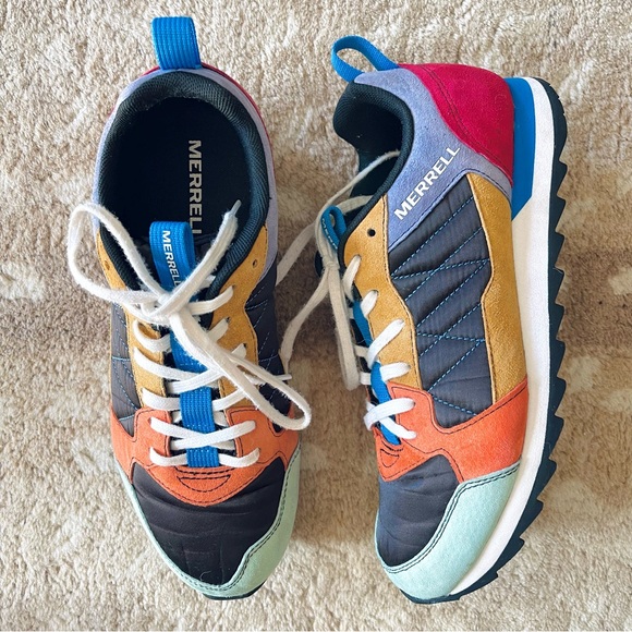 Merrell Shoes - Merrell Women's Alpine Suede Leather And Quilted Nylon Sneaker Multi Size 9